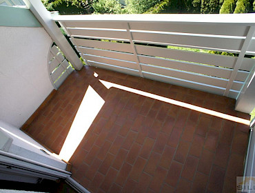 Balkon: west-seitige Ausrichtung
