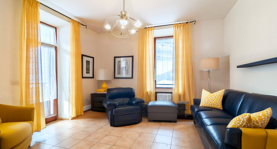 3,5-Z-Wohnung in unmittelbarer Nähe zum Dorf Bild