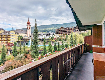 Balkon mit unverbaubarer Aussicht