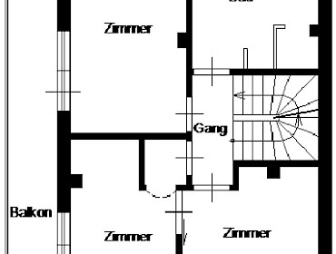 Grundriss 1. Stock