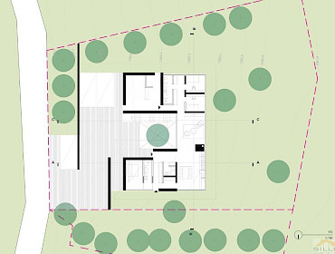 Grundriss der Variante A