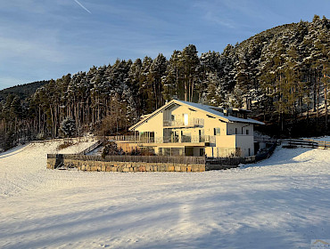 Sonnige Lage auch im Winter