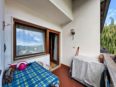 großer Balkon/Terrasse