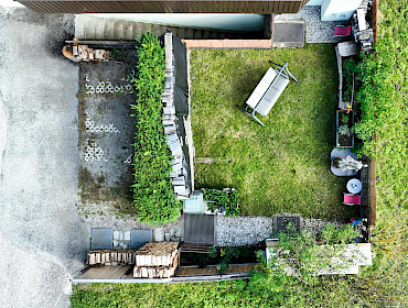 gepflegter Garten mit viel Platz