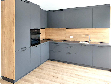 Küche mit allem Zubehör