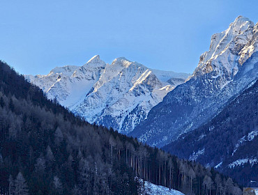 großer Pluspunkt der Wohnung: die Aussicht vom Wohnzimmer !
