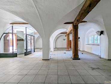 charakteristisches Gewölbe sorgt für Ästhetik