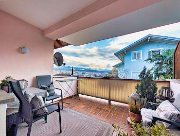 Balkon mit Fernblick