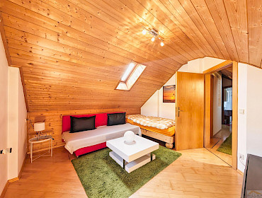 Schlafräume im Obergeschoss Schlafräume im Obergeschoss