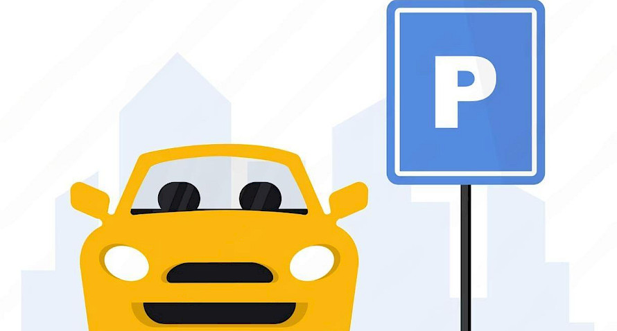 Outdoor parking in the city center - easily accessible! Bild