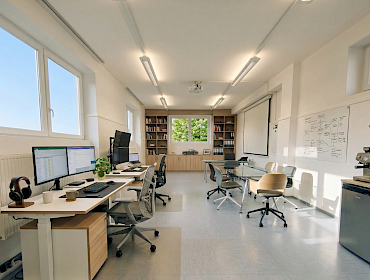 Rendering - potentielle Einrichtung eines Büros